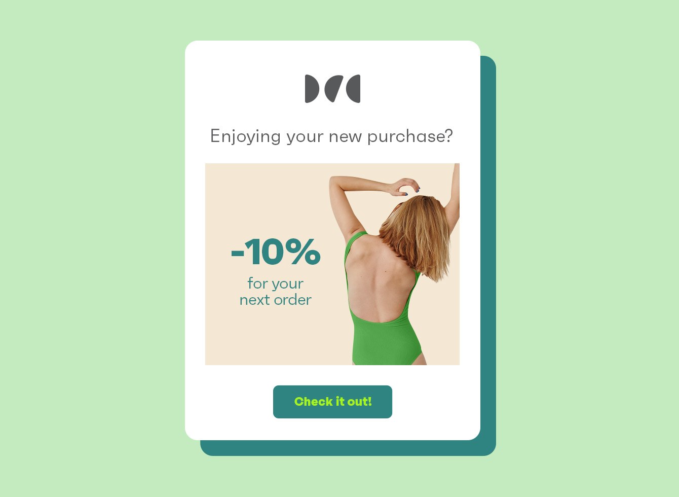 post-purchase email