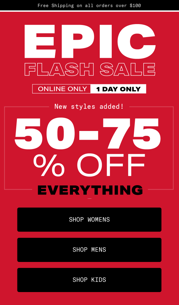 The 20 Best Flash Sale Email Subject Lines to Get Opens, Clicks & Sales