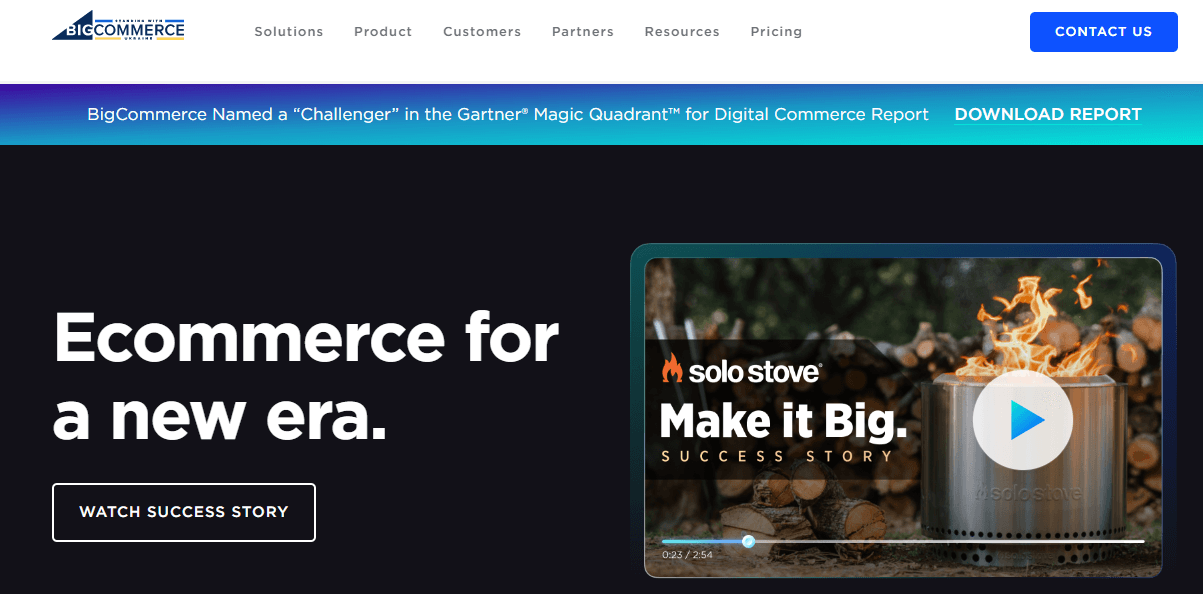 Bigcommerce ecommerce platform