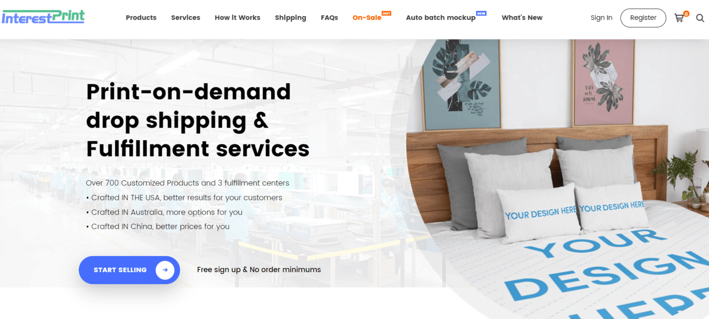 Interestprint Wix app