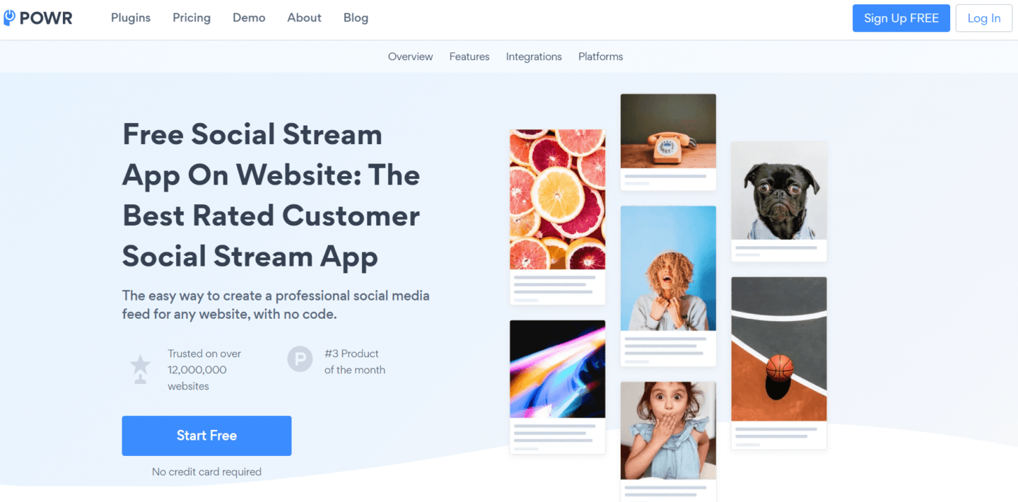 Social Stream app