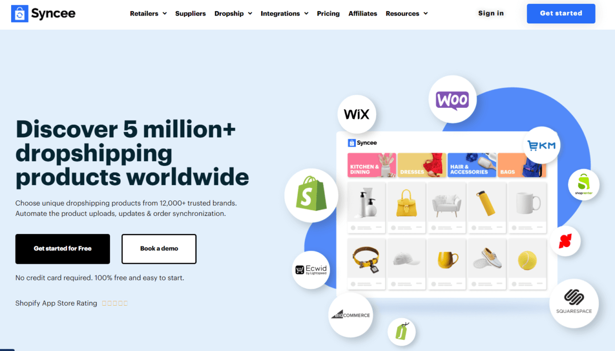Syncee - Global Dropshipping app