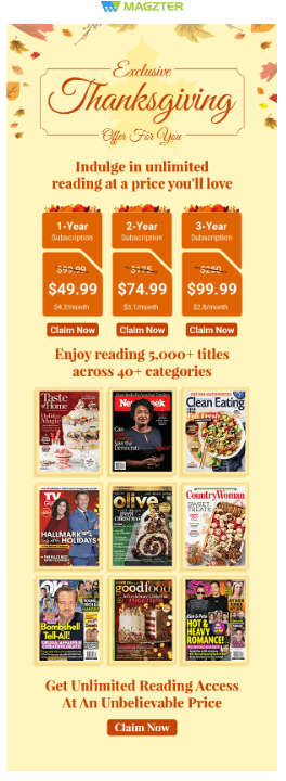 Magzter email