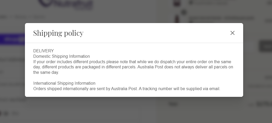 explanations for important conditions in the checkout process