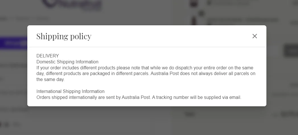 explanations for important conditions in the checkout process