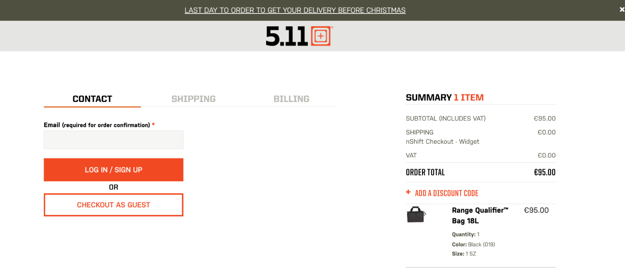 special offer to increase urgency to make the purchase