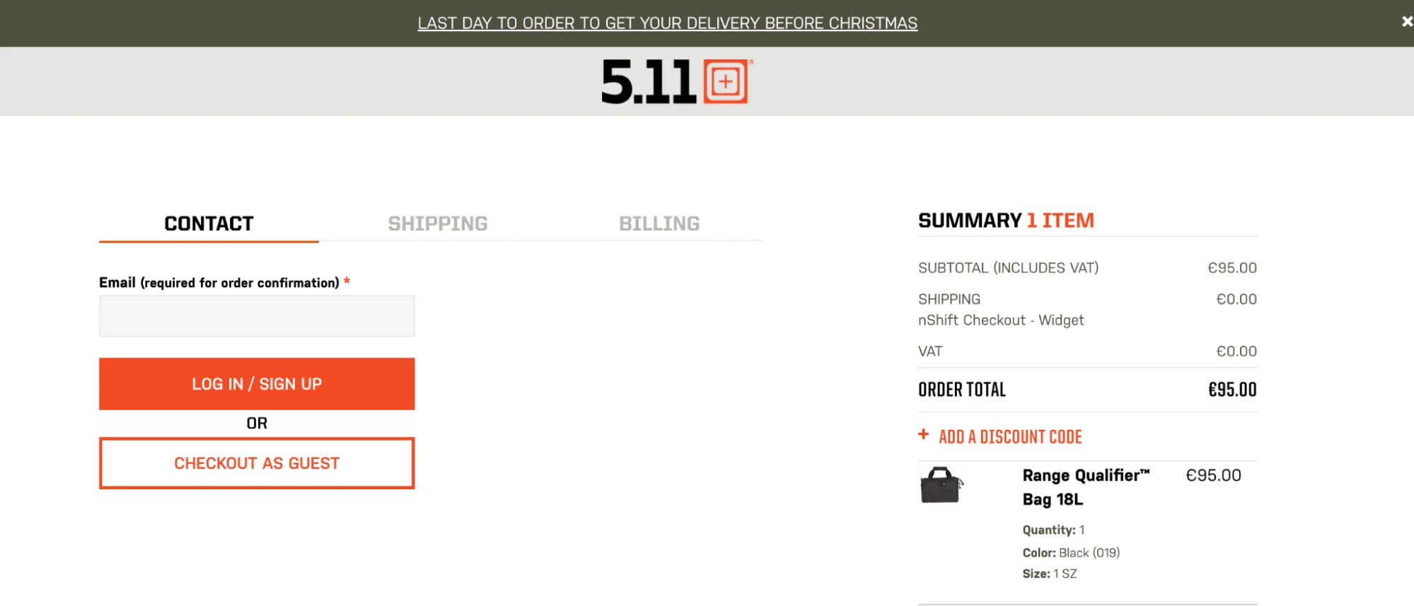 special offer to increase urgency to make the purchase