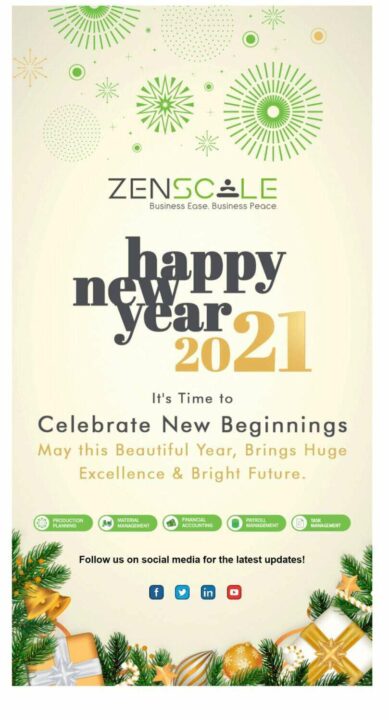 zenscale new year email example