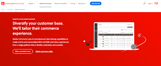 Adobe Commerce platform