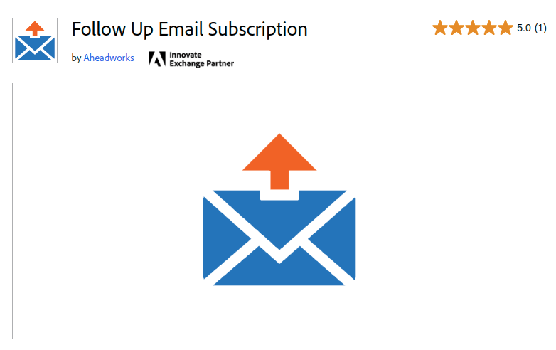Follow Up email Aheadworks