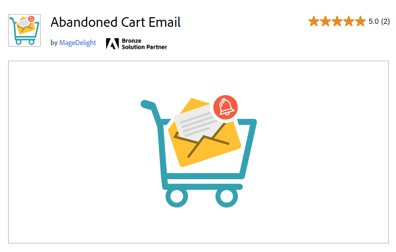 Mage delight Abandoned cart email