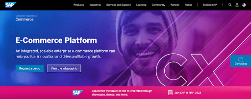 SAP Commerce Cloud platform
