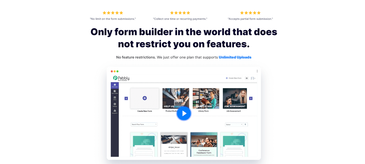 Pabbly Form Builder