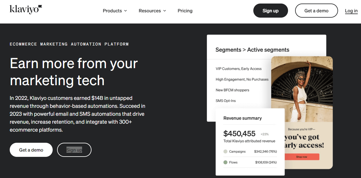 Klaviyo for Wix