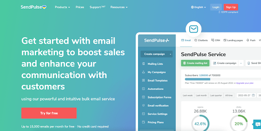 SendPulse