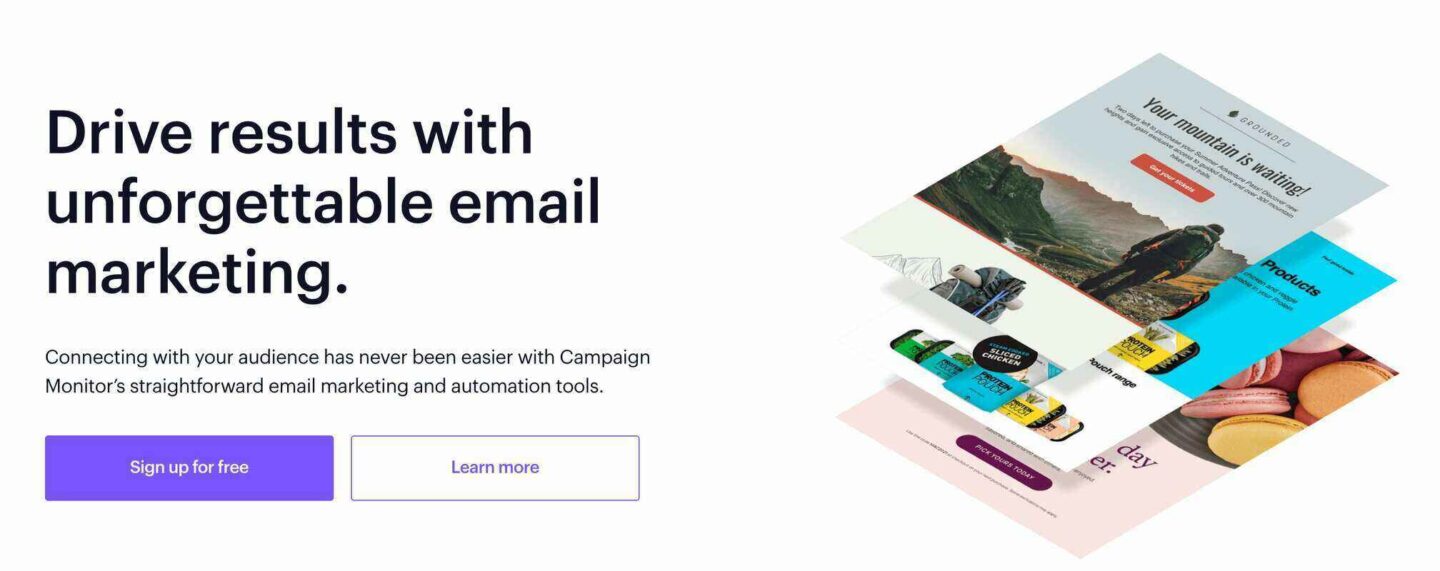 Campaign Monitor email automation