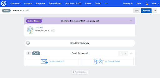 Automations for Constant Contact