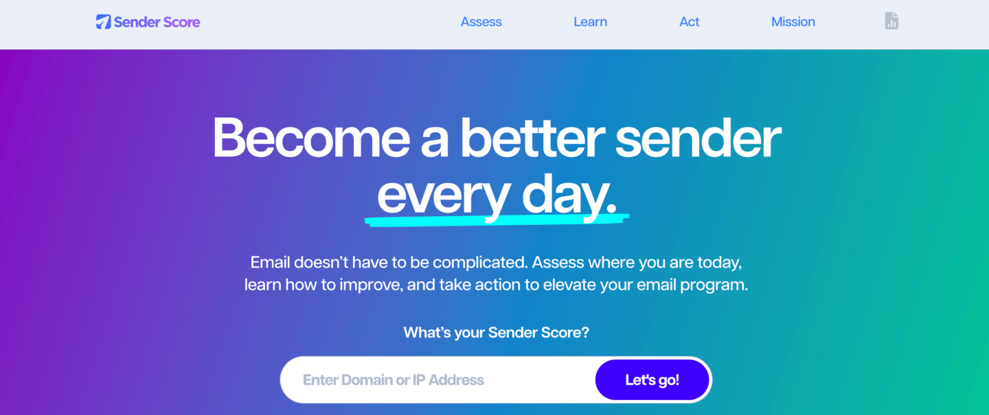 Sender Score