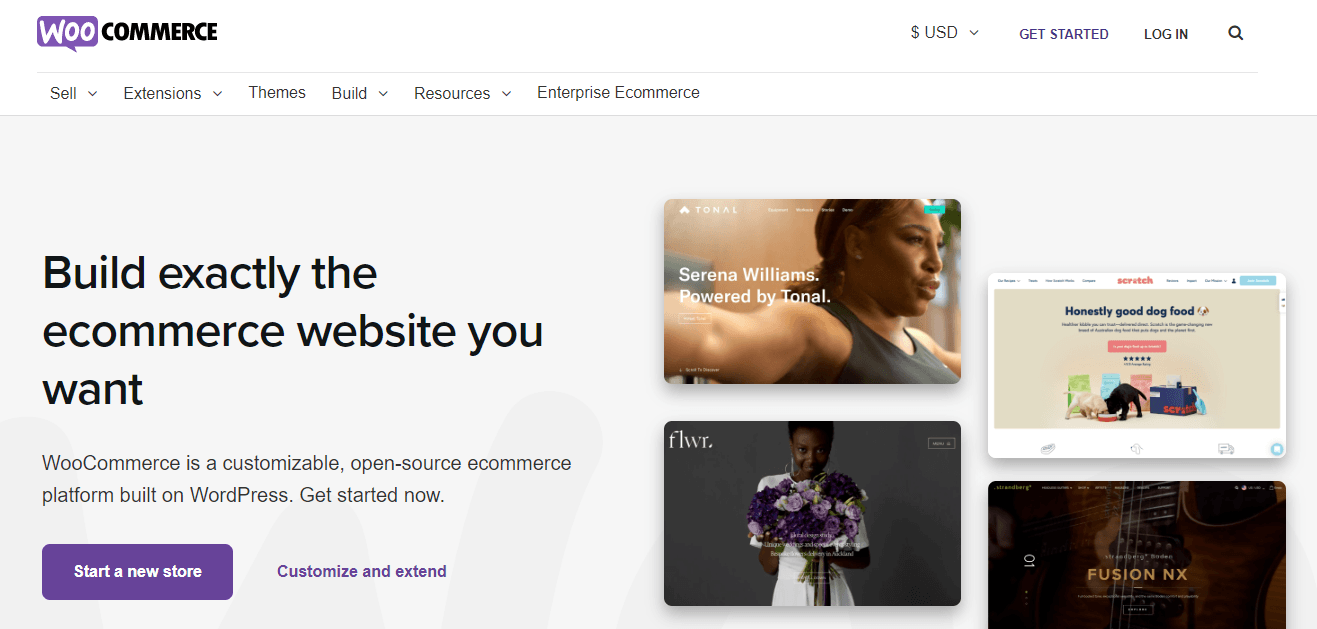 Woocommerce ecommerce platform