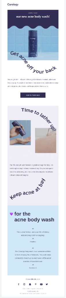 Curology email