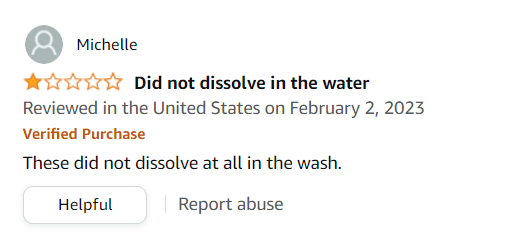 negative product review