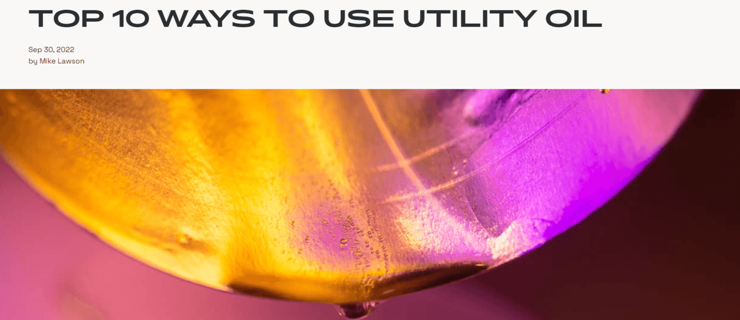 blog articles explaining how to use products