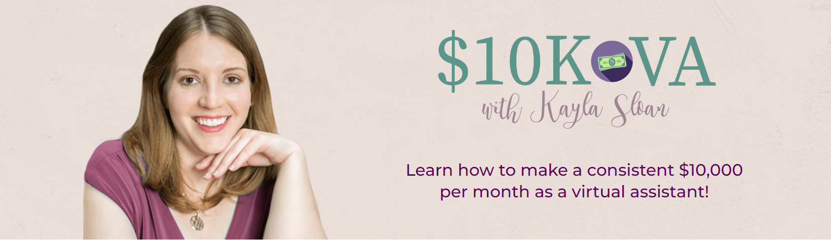 virtual assistant online course ad