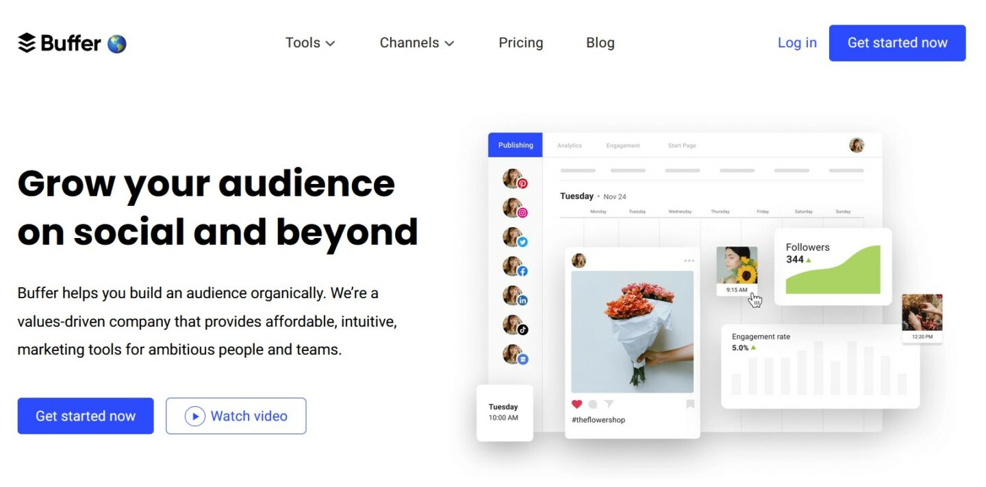 Buffer website