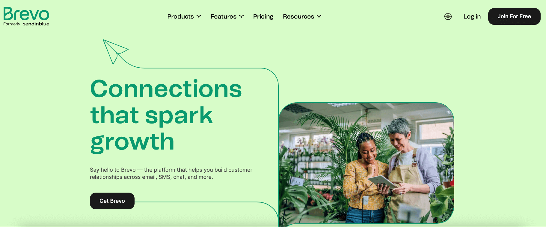 email and SMS tool Brevo