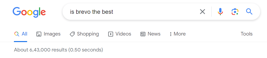 is brevo the best Google search