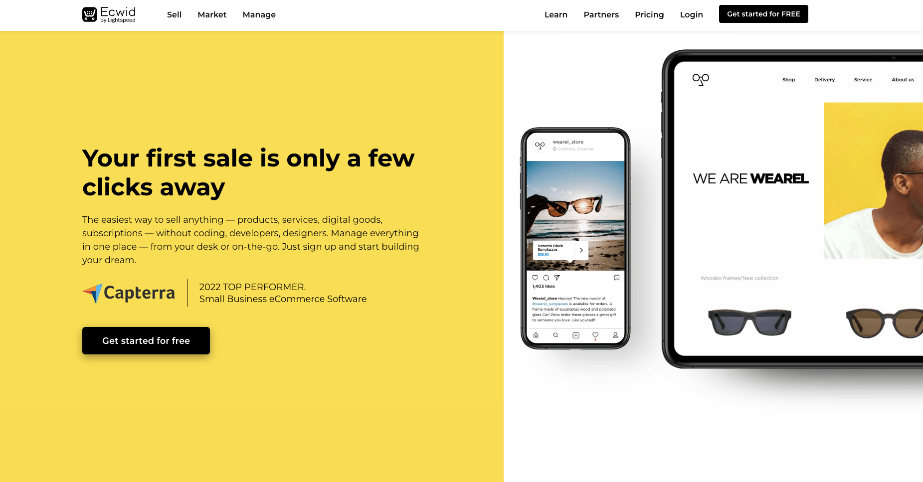woocommerce alternative: ecwid