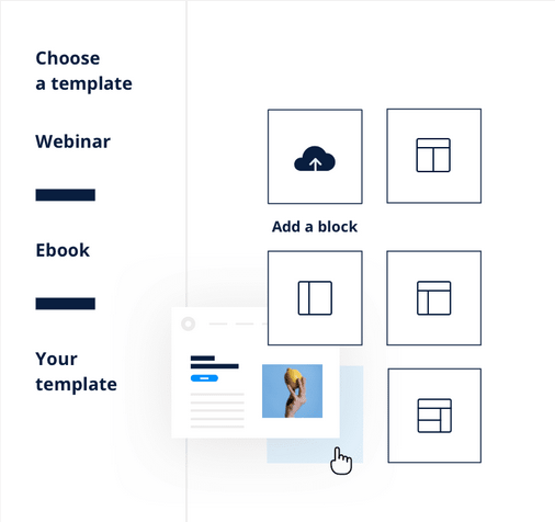 Brevo landing page editor