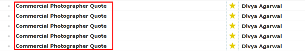 an example of poorly crafted follow up email subject lines