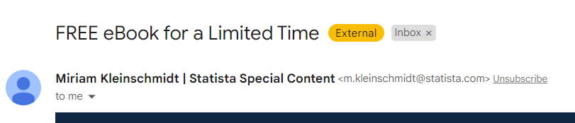 an example of a subject line with FOMO effect
