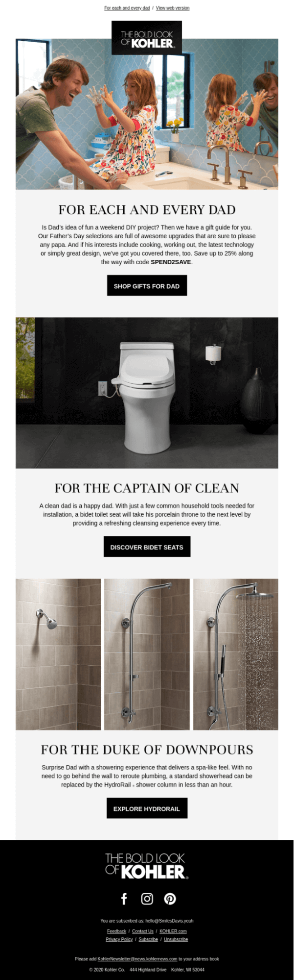 June newsletter by Kohler