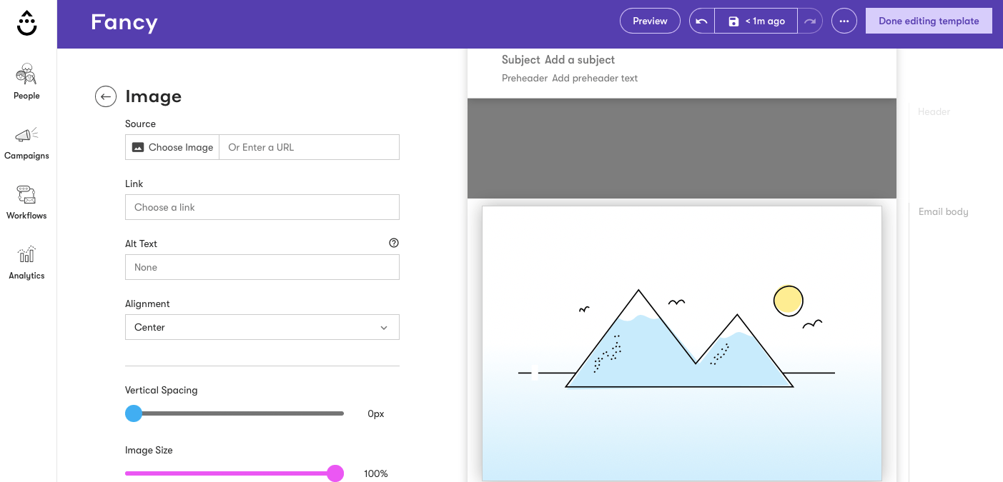 Drip email campaign builder