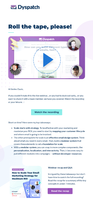 email by Dyspatch