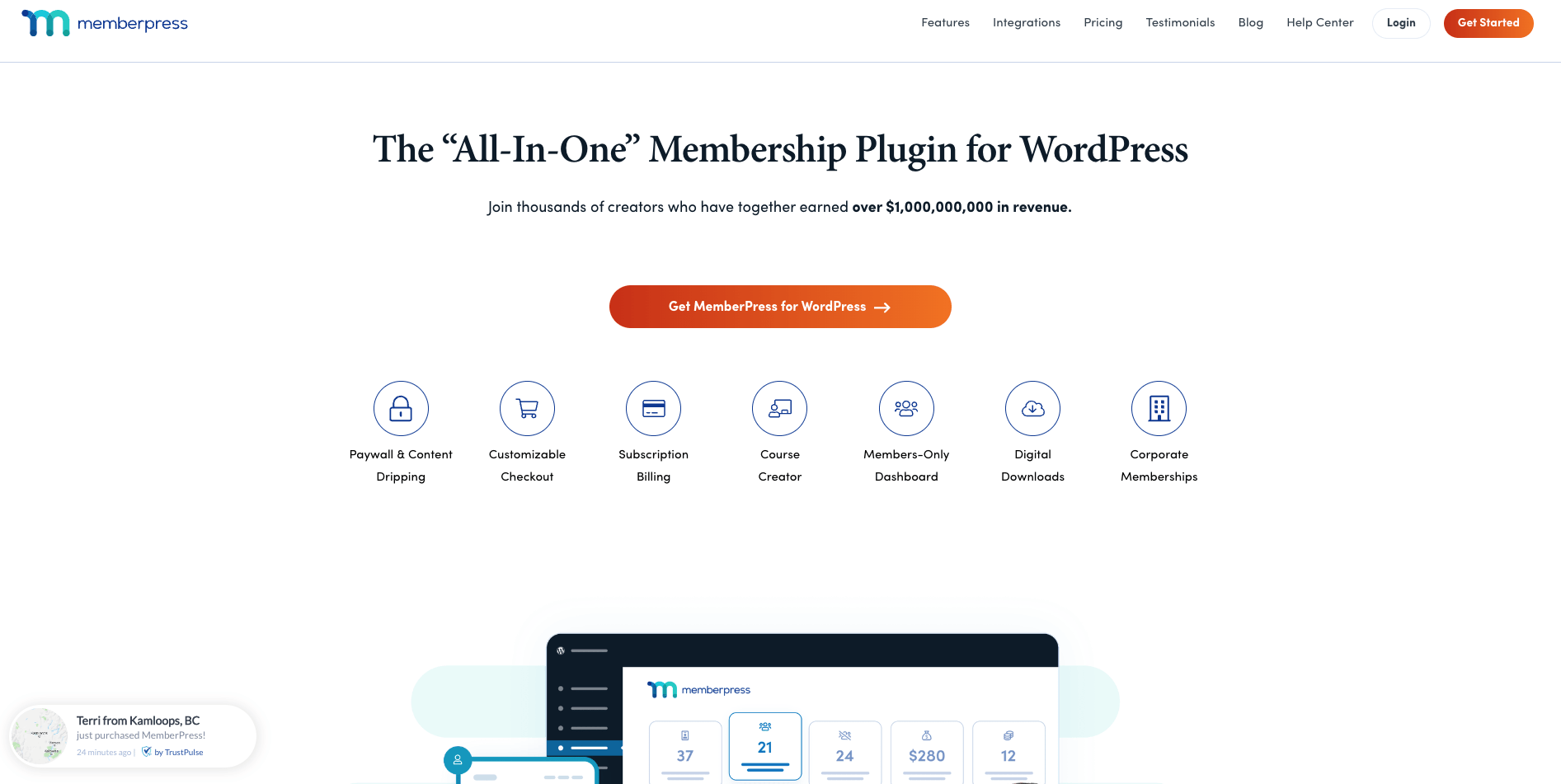 woocommerce alternative: memberpress