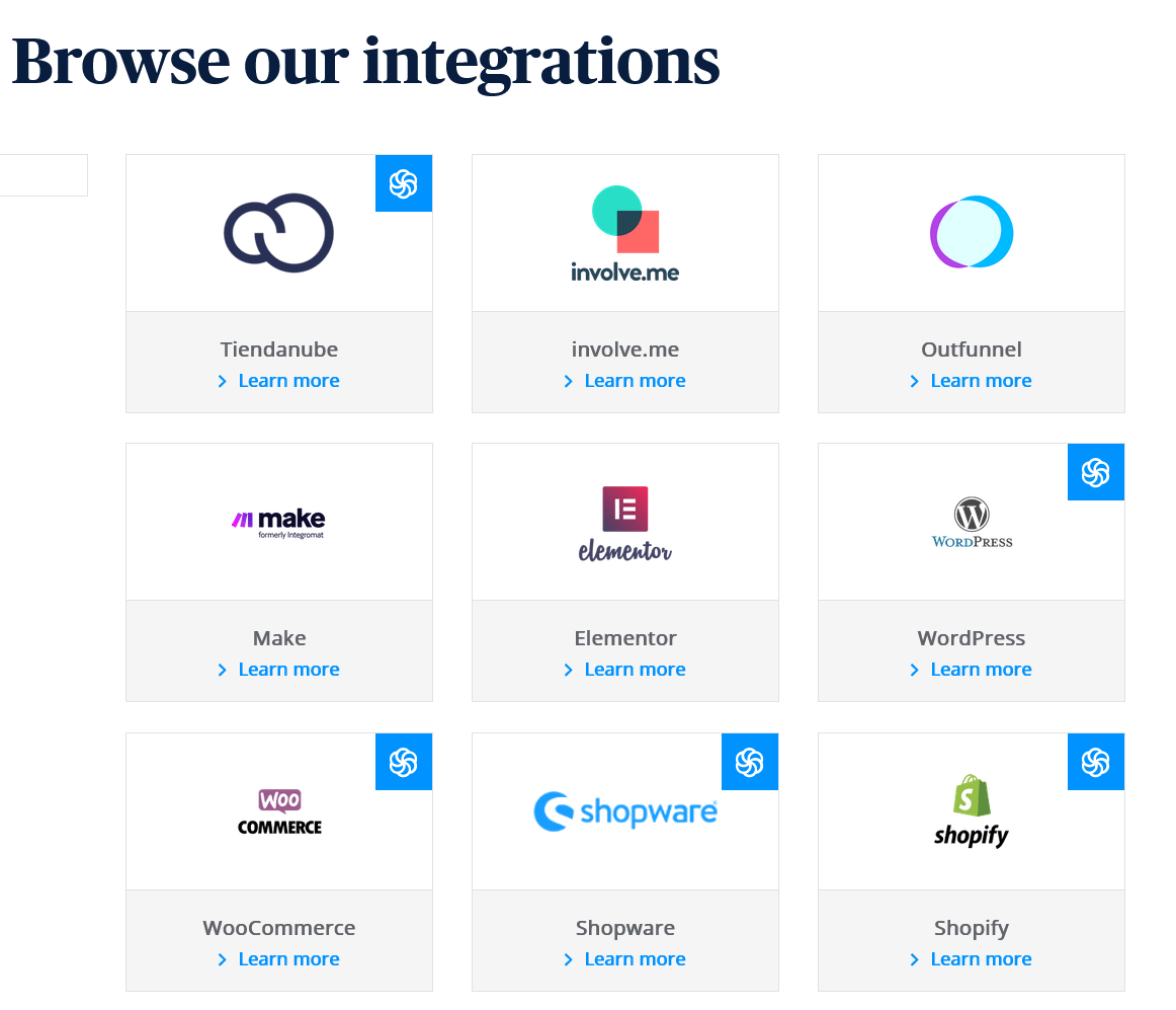 Brevo integrations