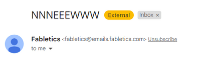 witty subject line example