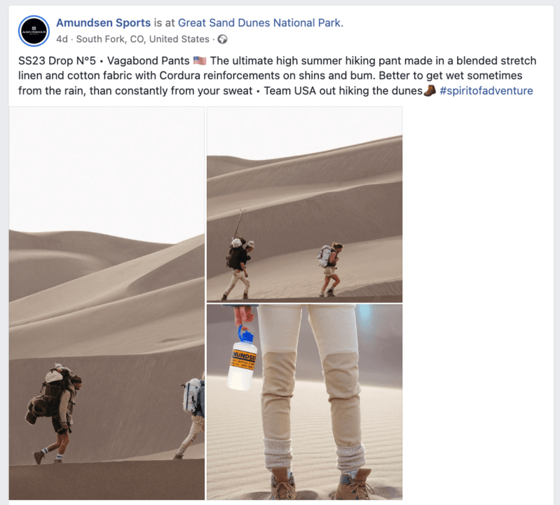 amundsen sports marketing campaign