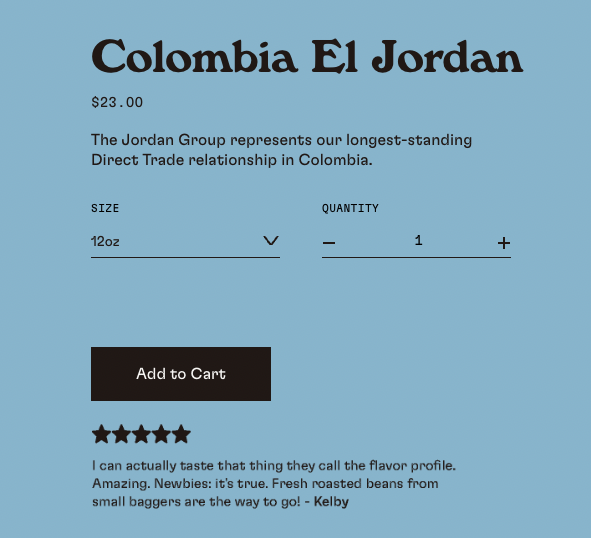example of good product description