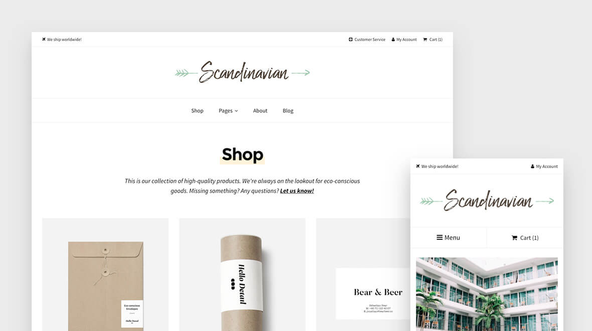 WooCommerce theme