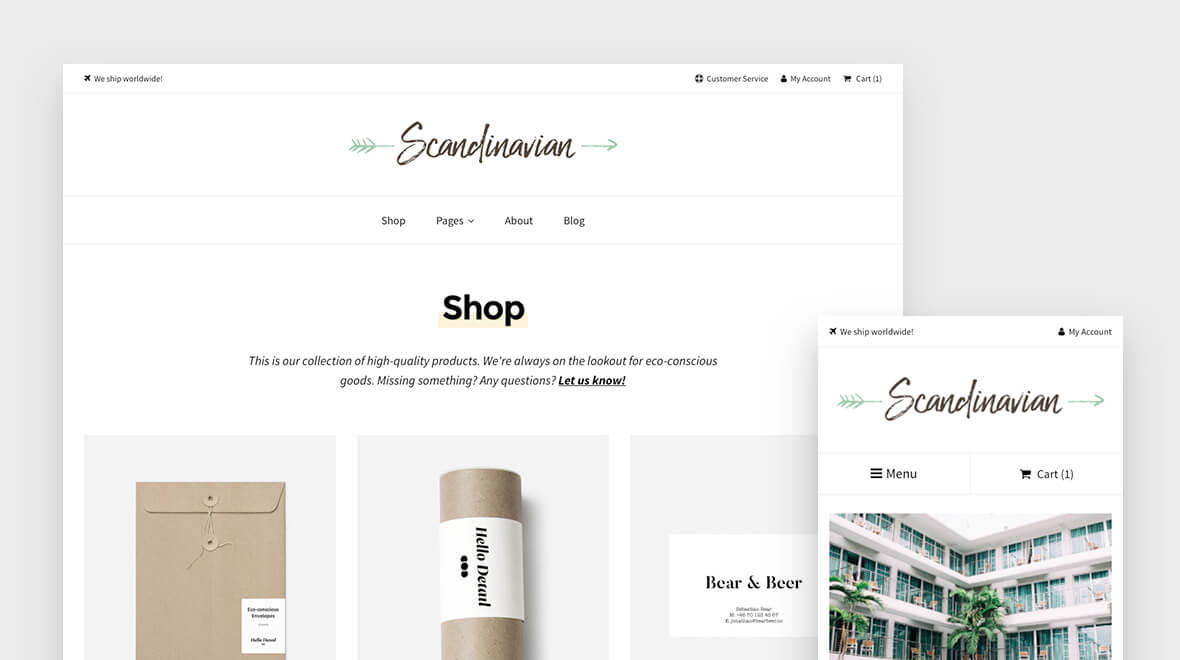 WooCommerce theme