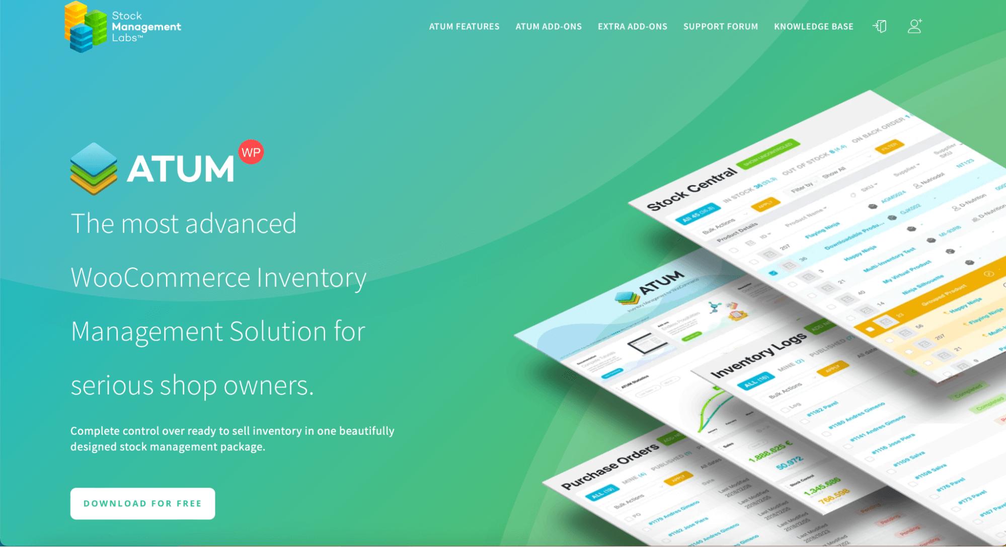 ATUM homepage
