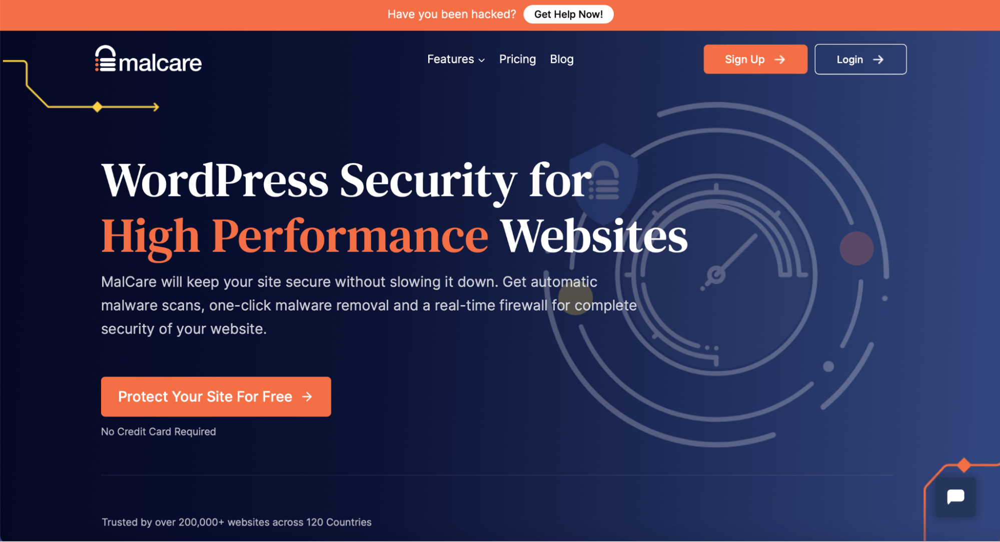 MalCare Security Plugin homepage