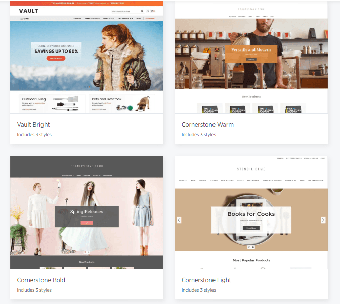 BigCommerce themes