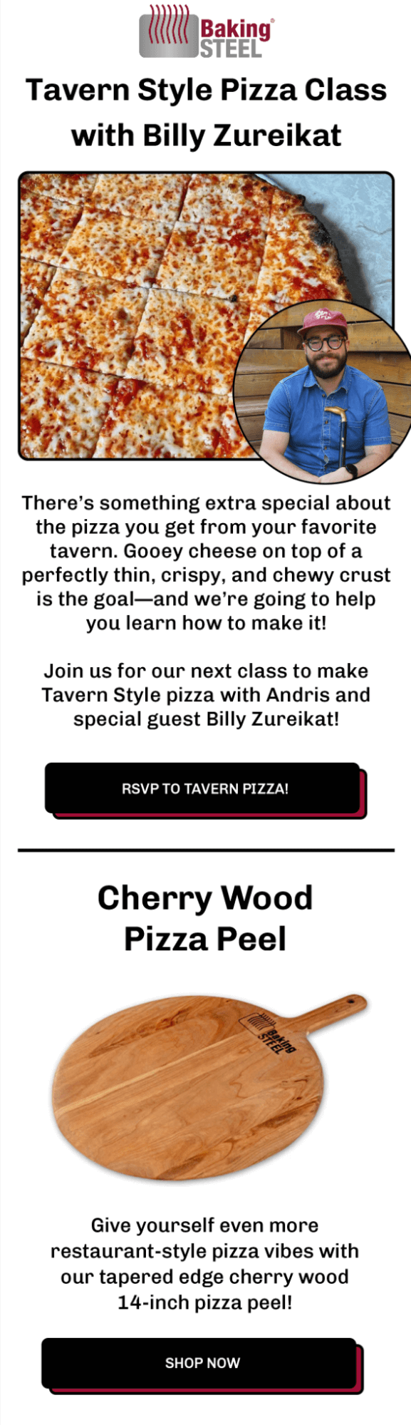 an example of an email that provides value