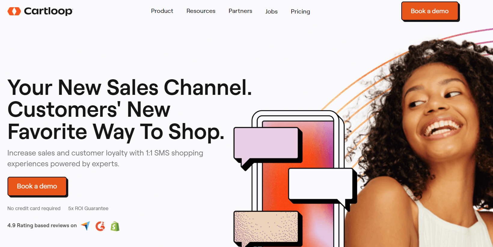Cartloop homepage