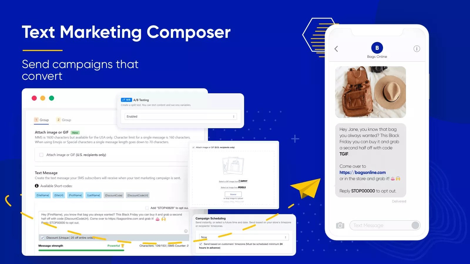 Text Marketing Composer